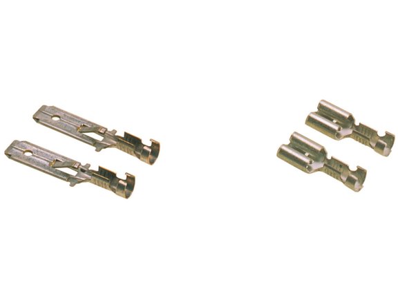 Panel connectors with latch (type M)