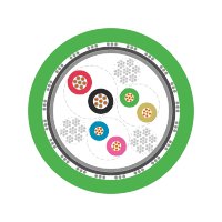 ETHERLINE SERVO DQ Y Cat.5e 编码器电缆