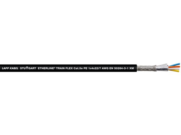 ETHERLINE® TRAIN FLEX Cat.5e 1x4x22/7 PE
