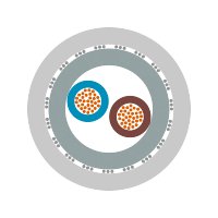 ÖLFLEX® CLASSIC 100 CY 300/500V 2X0,5