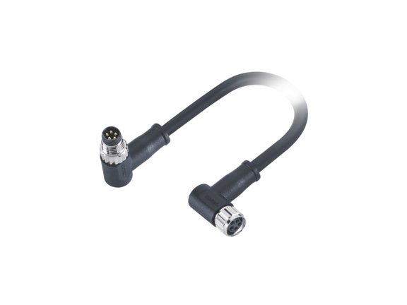 EPIC® M8A male to female angeld molded cable