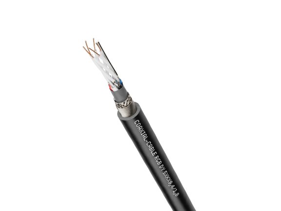 COAXIAL-CABLE RGB DY 5xKx0,4/1,8