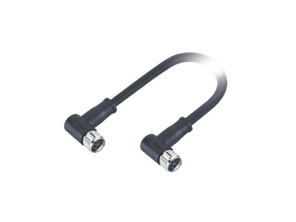 EPIC® M8A male to male angled molded cable