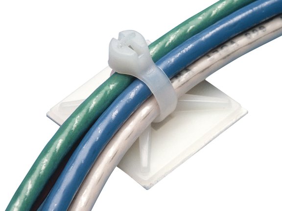 Tie socket self-adhesive