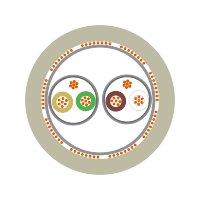 UNITRONIC® Li2YCY PiMF 2x2x0,22