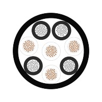 KEL Fe/CuNi LX 4X1,5 DIN